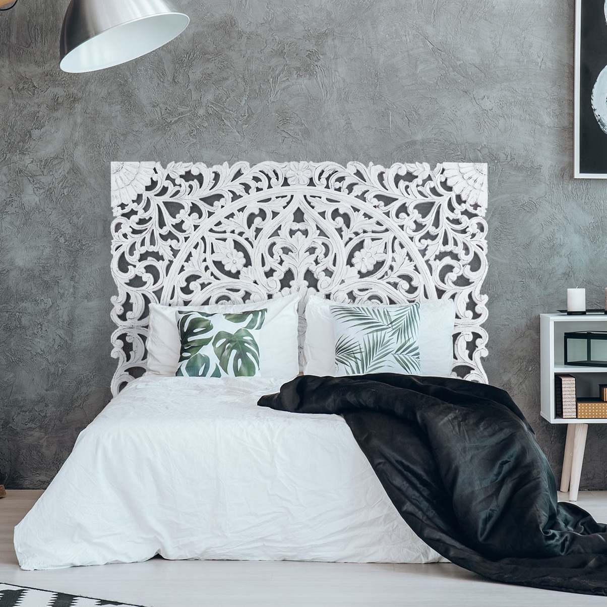 Tête de lit Serena 160cm Bois Blanc