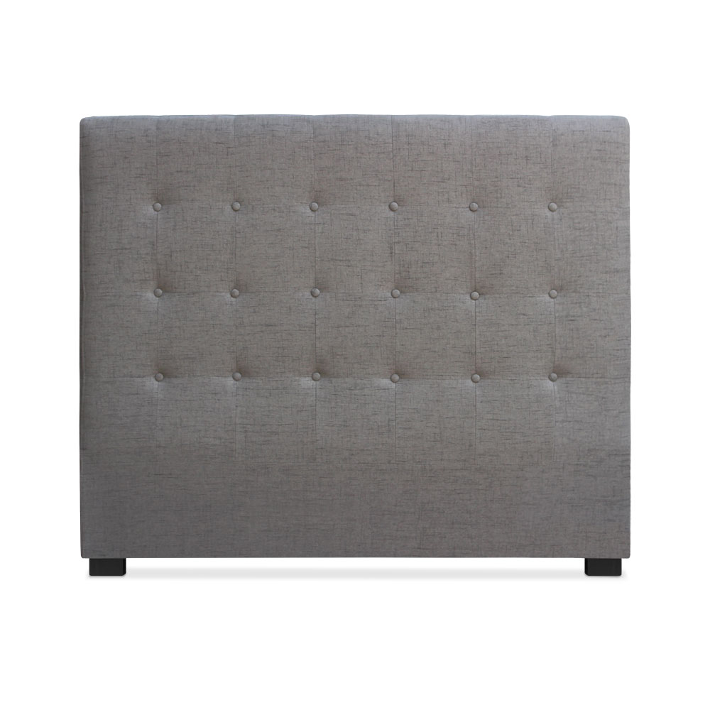 Tête de lit Luxor 140cm Tissu Taupe